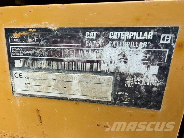 CAT 312 E L Crawler excavators