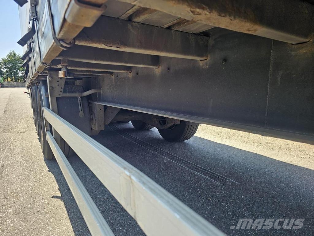 Pacton T3 001 /3 axle curtainsider /saf disc/ apk tuv/13- Tentinės puspriekabės