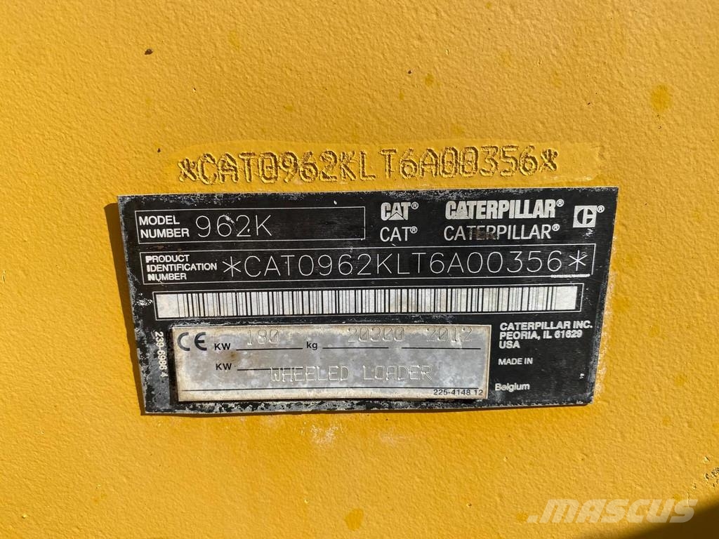 CAT 962K . Radlader