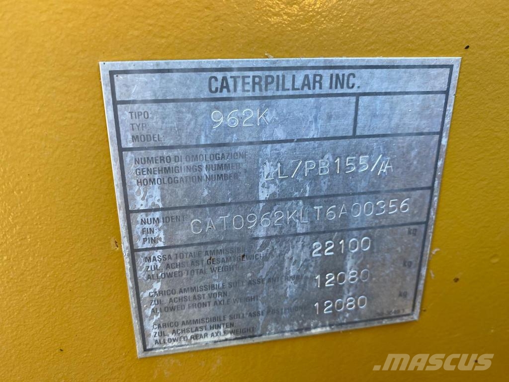 CAT 962K . Radlader