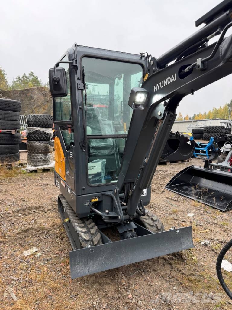 Hyundai HX19 RF Tiltfäste Demomaskin Mini kotrók < 7t