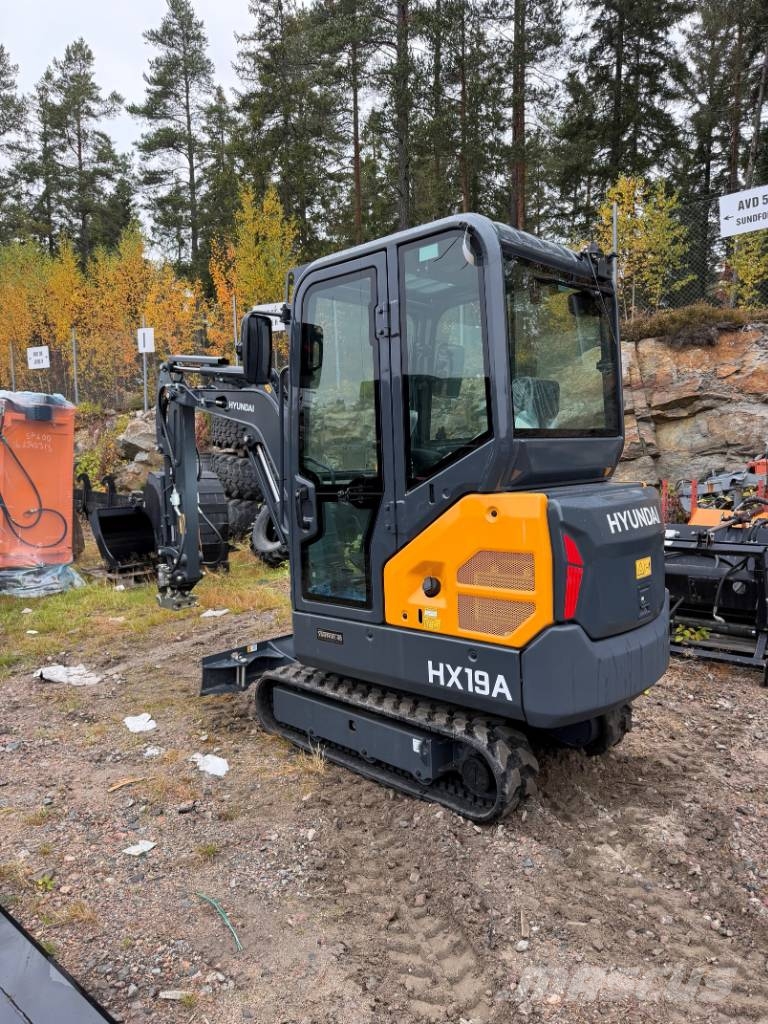 Hyundai HX19 RF Tiltfäste Demomaskin Mini kotrók < 7t