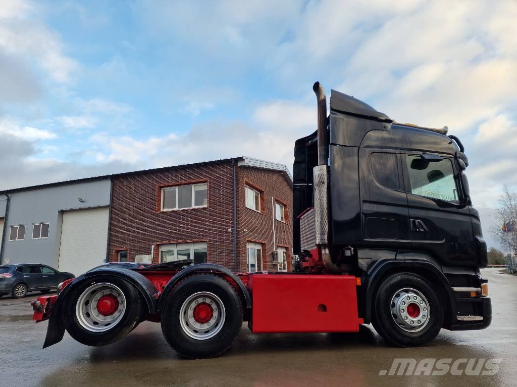 Scania R580 V8 وحدات الجر