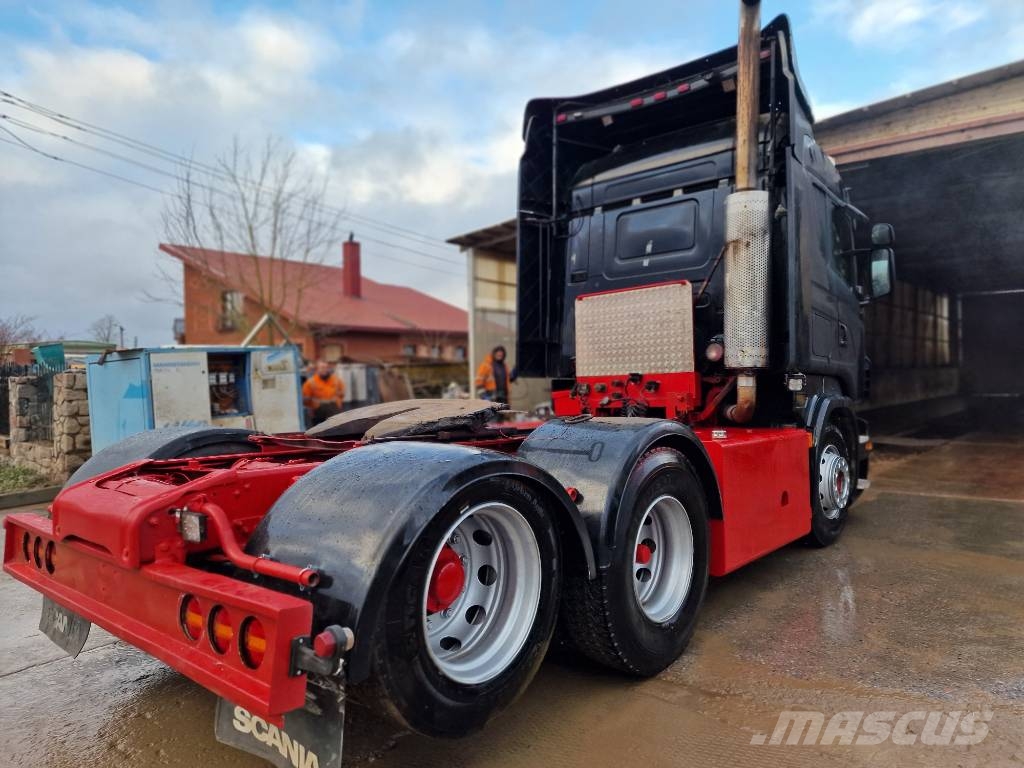 Scania R580 V8 وحدات الجر