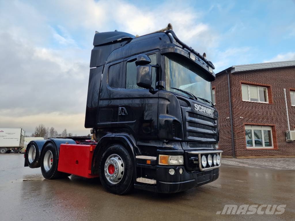 Scania R580 V8 وحدات الجر