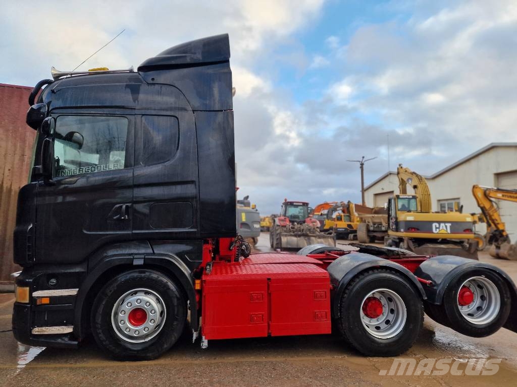 Scania R580 V8 وحدات الجر