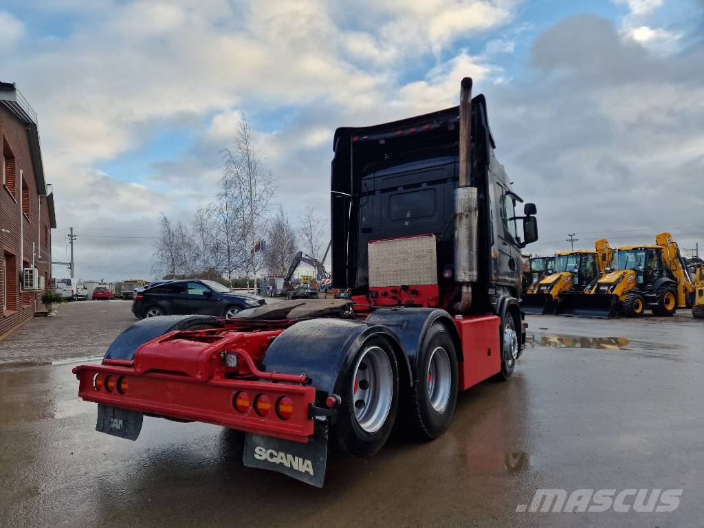 Scania R580 V8 وحدات الجر