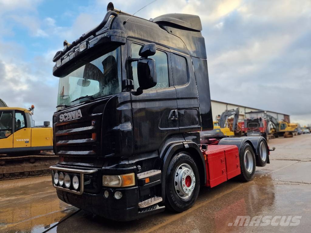 Scania R580 V8 وحدات الجر