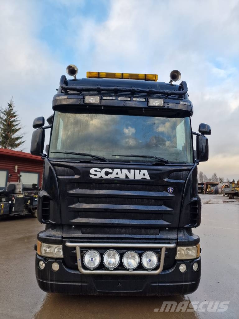 Scania R580 V8 وحدات الجر