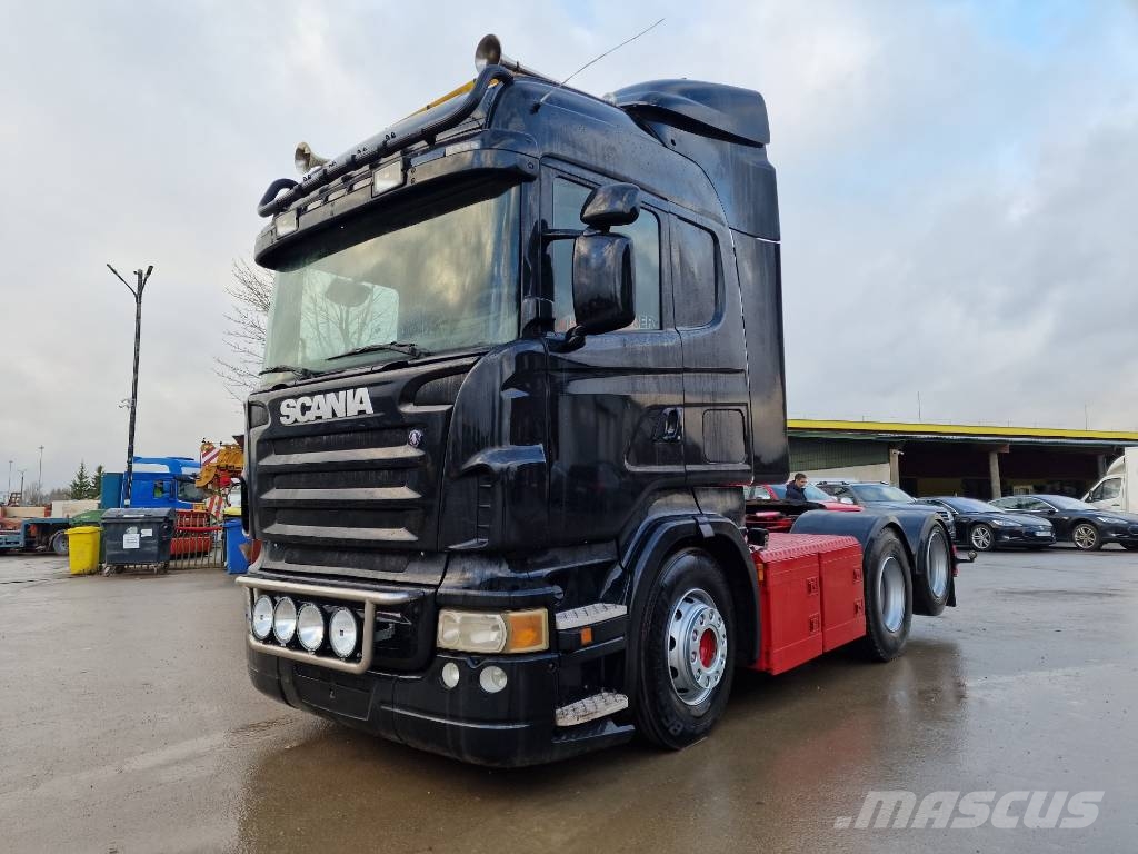 Scania R580 V8 وحدات الجر