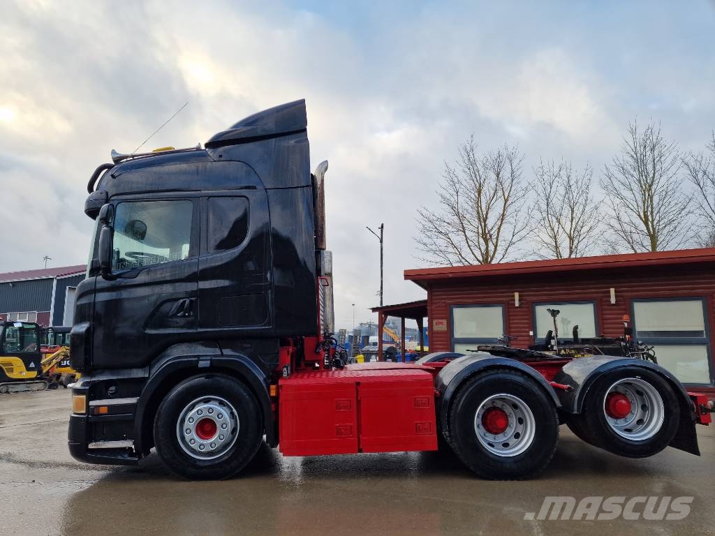 Scania R580 V8 وحدات الجر