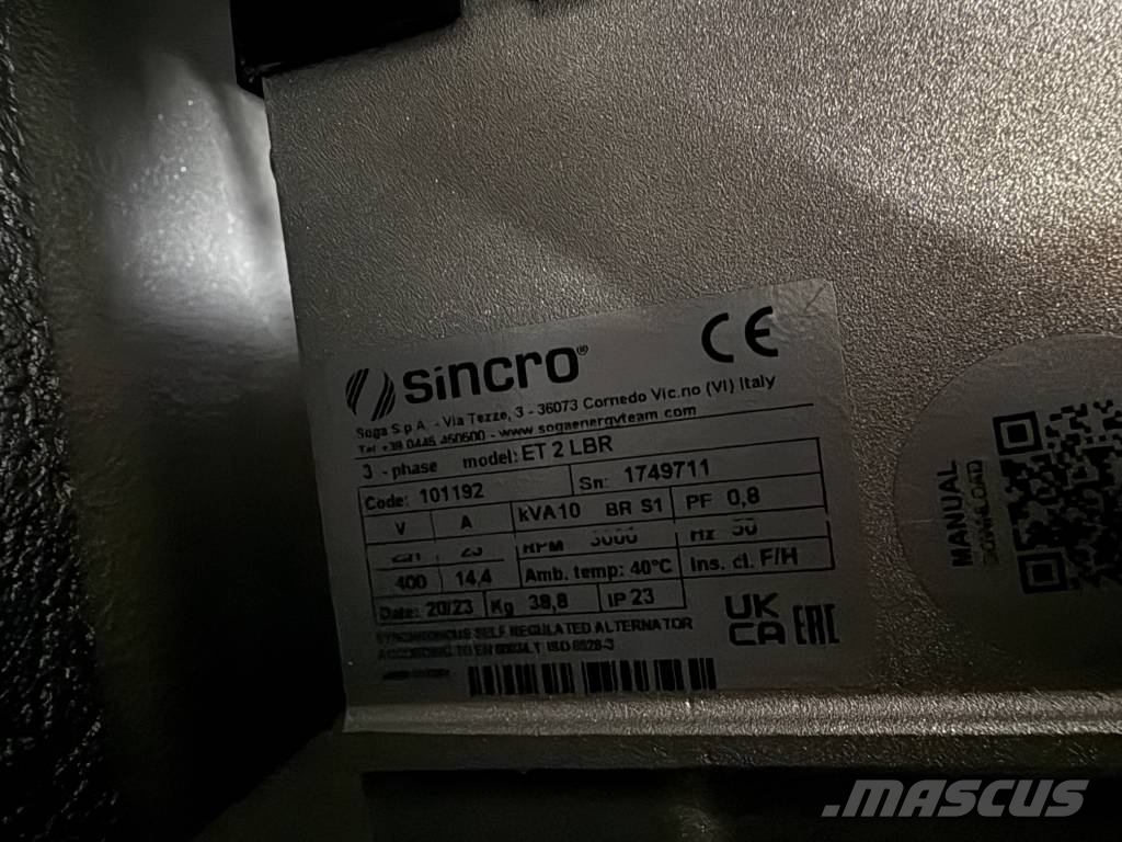 Kubota D722 - MPS113TDE - 10 kVA - Genset - DPX-25122 Générateurs diesel