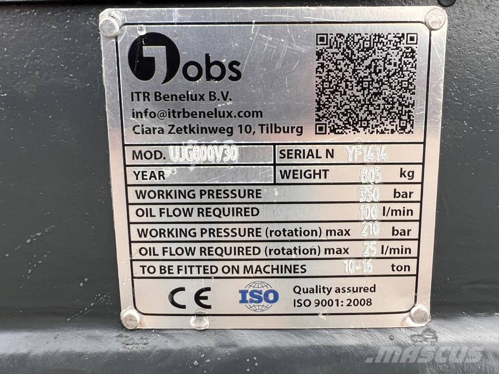ITR CW20 Sorteergrijper - Sorting grapple Gripar