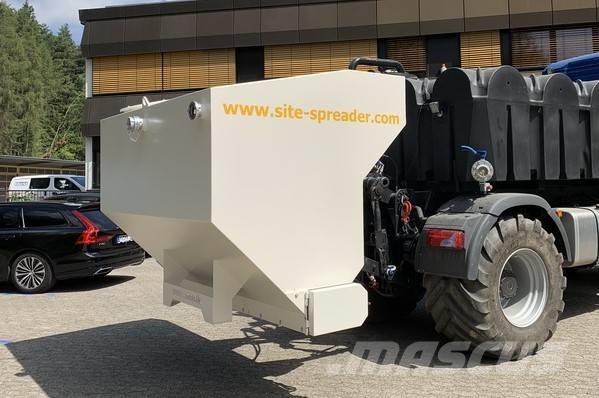 Amag Bindemittelstreuer 5 m³ Heckanbau Traktor Asphalt-Recycler