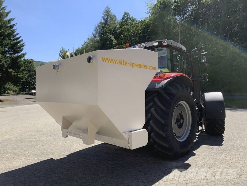 Amag Bindemittelstreuer 5 m³ Heckanbau Traktor Asphalt-Recycler