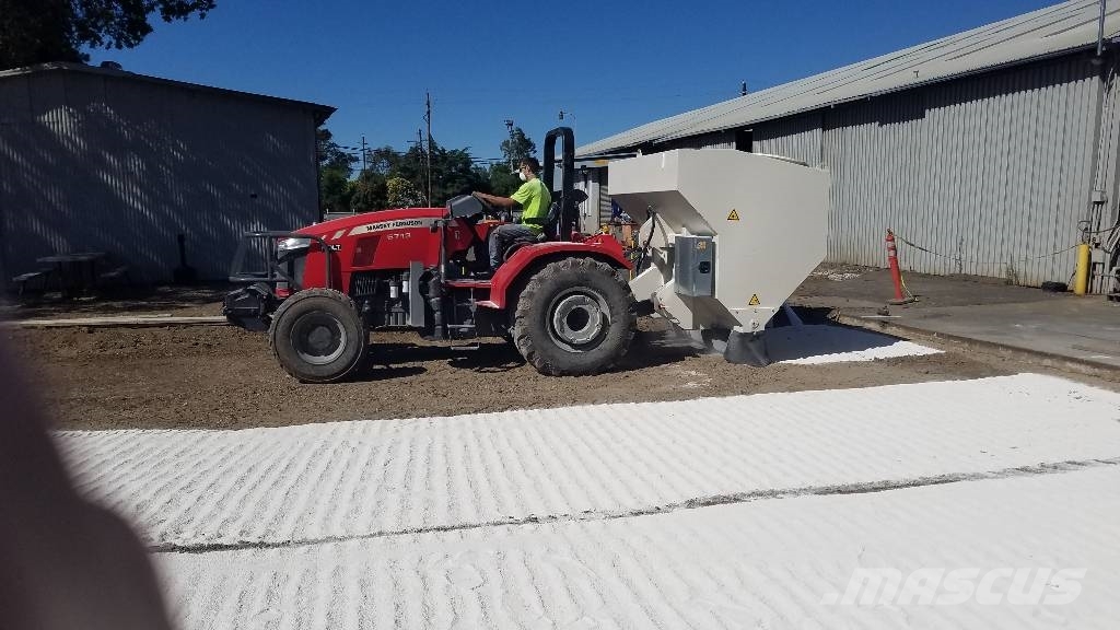 Amag Bindemittelstreuer 5 m³ Heckanbau Traktor Asphalt-Recycler