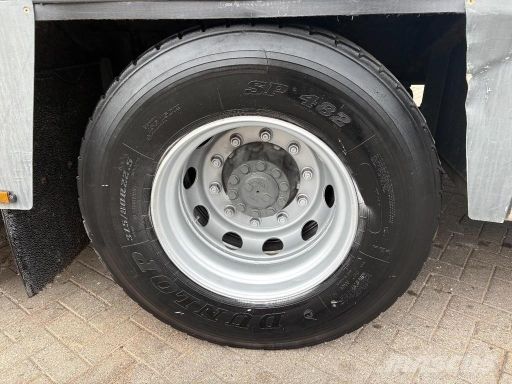 DAF CF 85,460 + 8X2 STEERING + EURO 5 Camiones con chasís y cabina