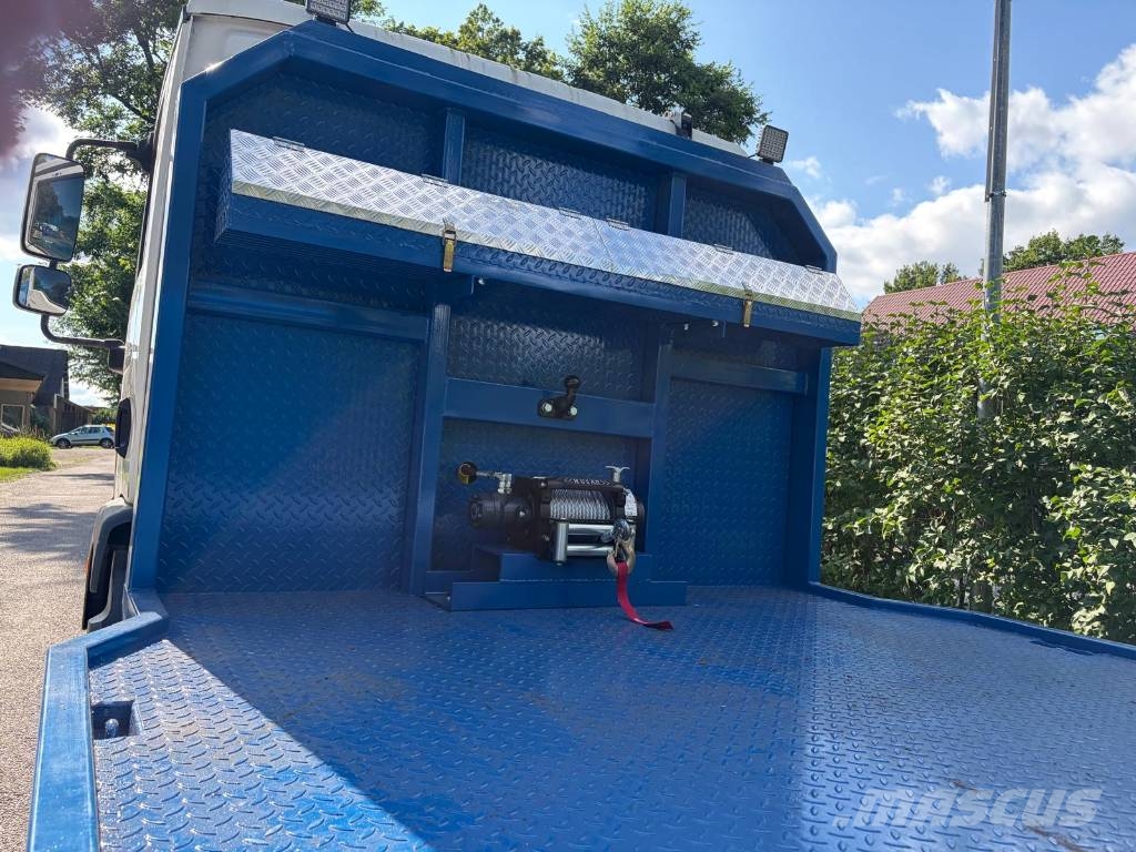 MAN TGM 15.250 Remorque porte engin