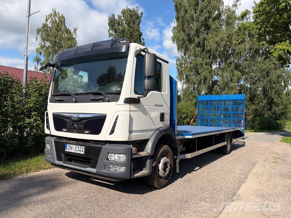 MAN TGM 15.250 Remorque porte engin