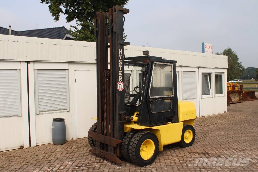 Hyster H 4.00 XL-6 Free lift Diesel forklifts