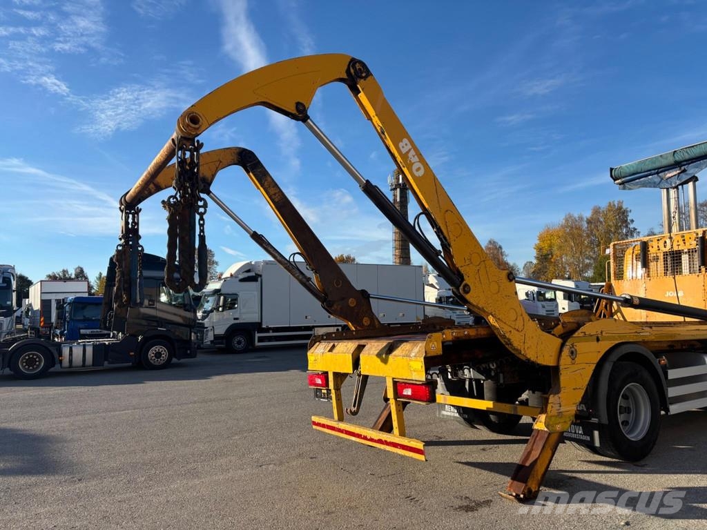 Scania P280 4x2 EURO6 + JOAB SKIP LOADER Nostovarsi-vaihtolavakuorma-autot