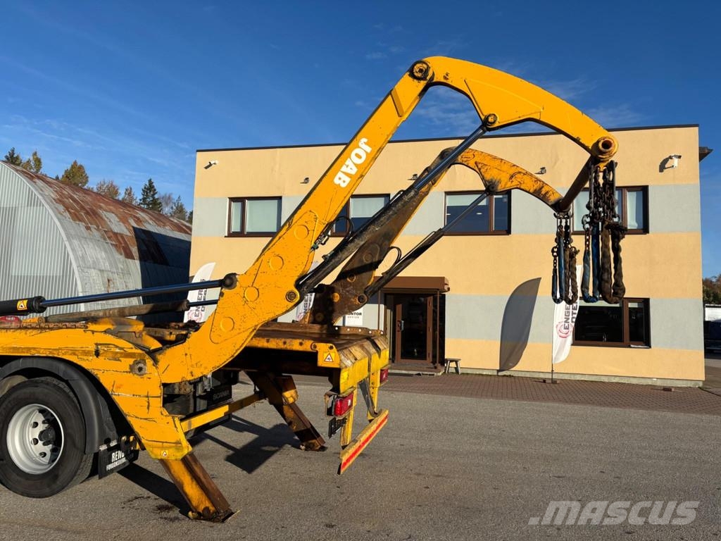 Scania P280 4x2 EURO6 + JOAB SKIP LOADER Nostovarsi-vaihtolavakuorma-autot