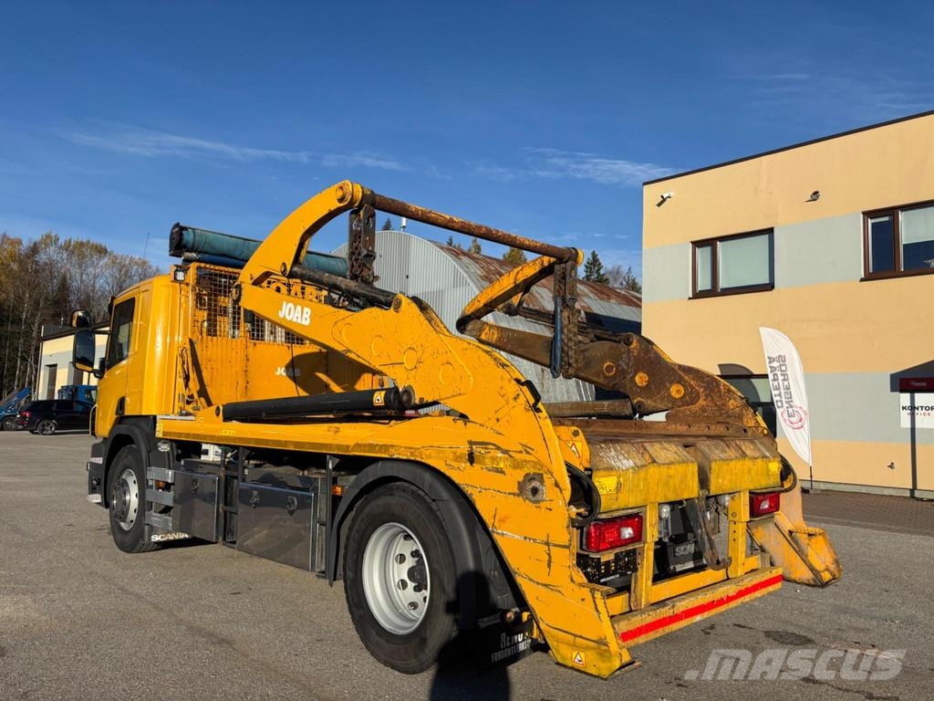 Scania P280 4x2 EURO6 + JOAB SKIP LOADER Nostovarsi-vaihtolavakuorma-autot