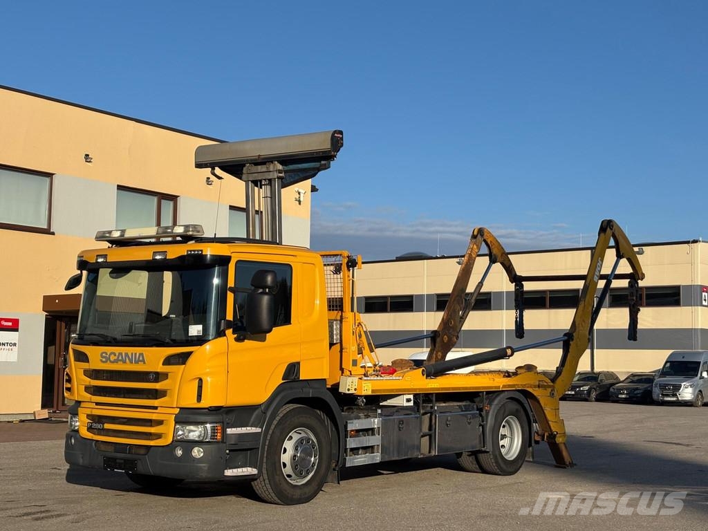 Scania P280 4x2 EURO6 + JOAB SKIP LOADER Kipplader