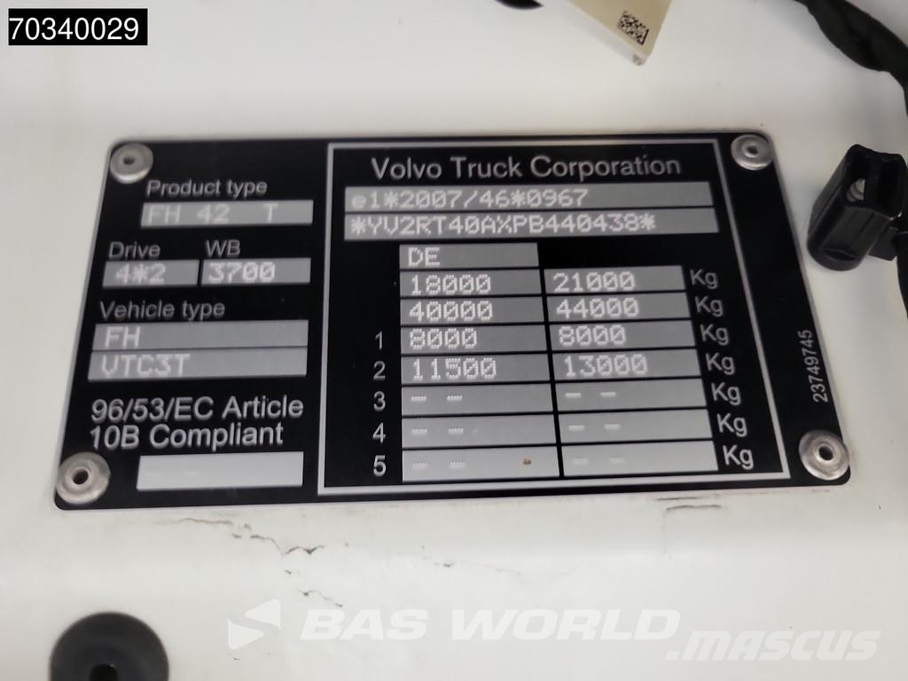 Volvo FH 500 4X2 XL 2xTanks Navi Standklima ACC Motrici e Trattori Stradali