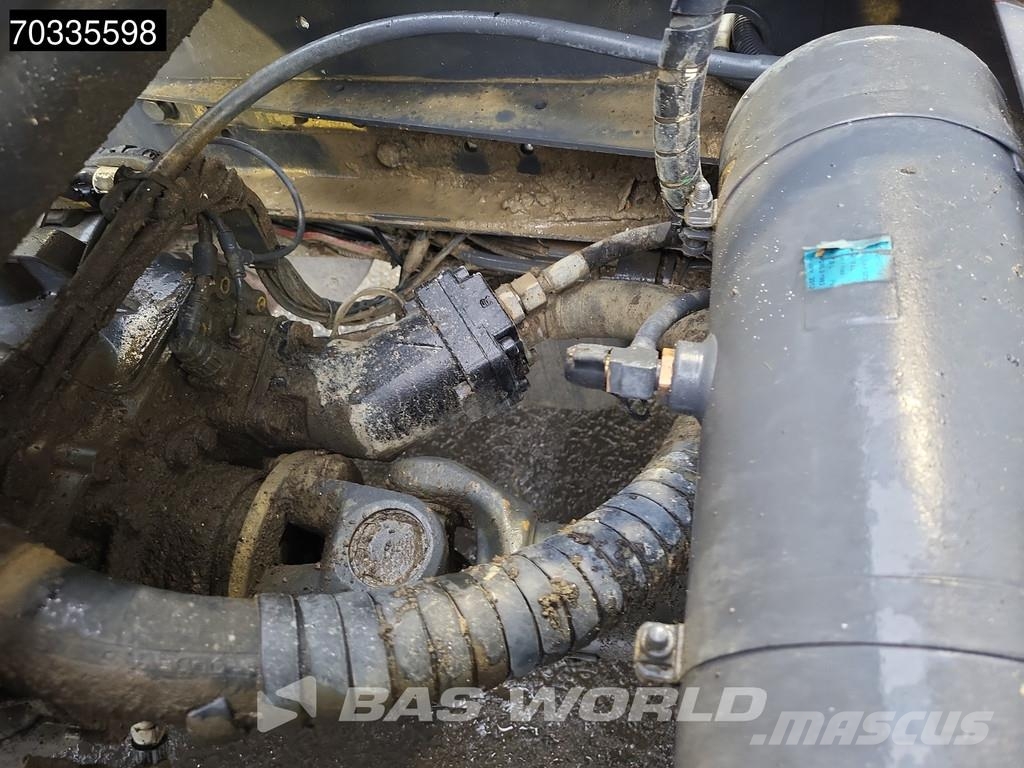 DAF CF 300 6X4 10m3 3-way topper Steel suspension Big- شاحنات قلابة