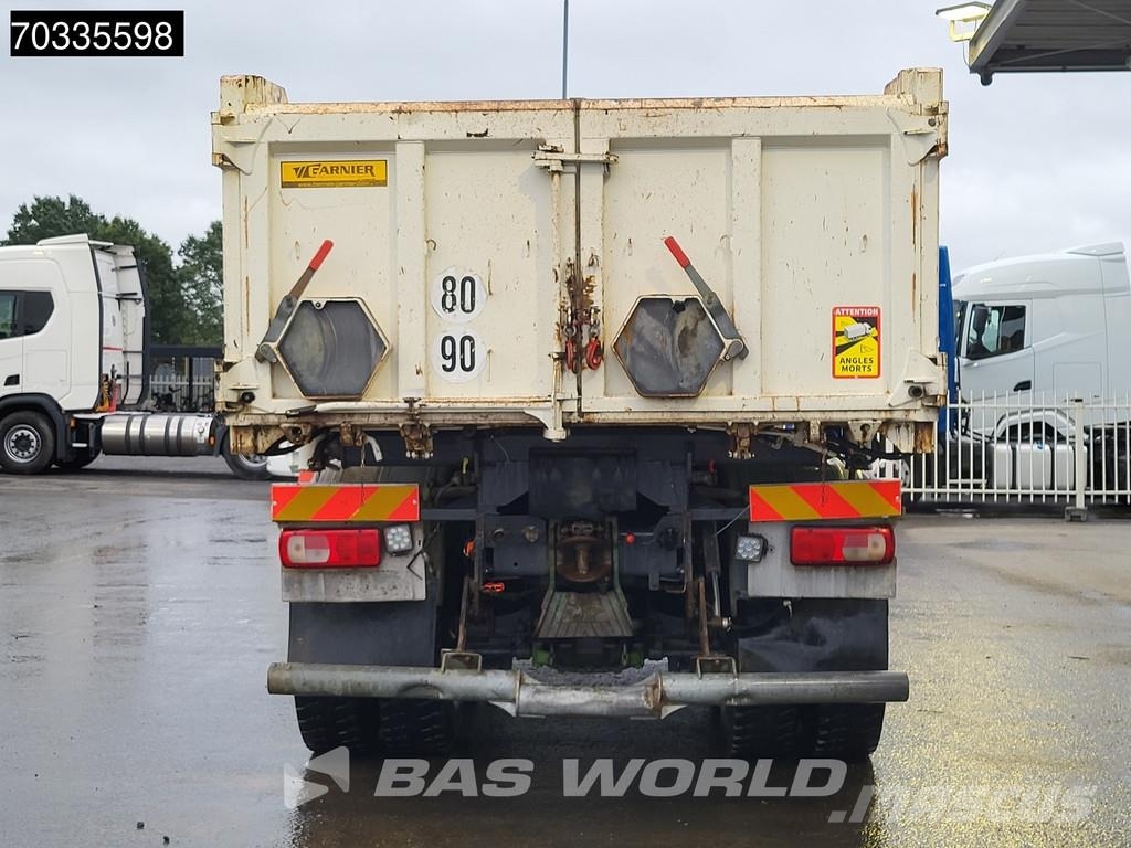 DAF CF 300 6X4 10m3 3-way topper Steel suspension Big- شاحنات قلابة
