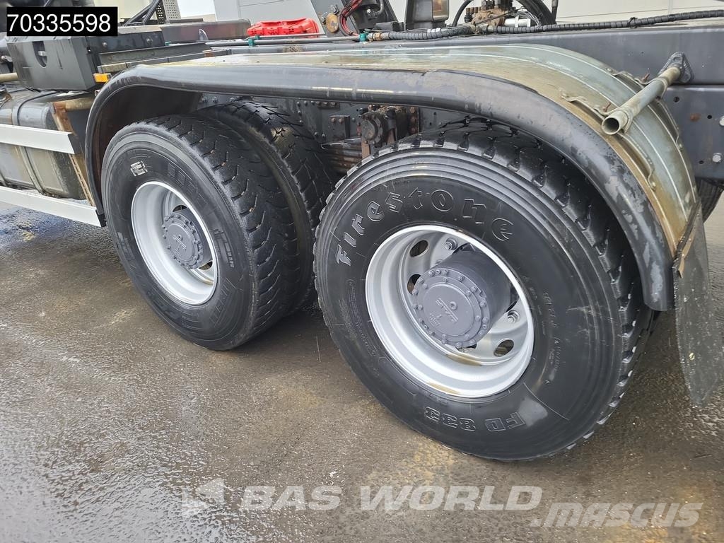 DAF CF 300 6X4 10m3 3-way topper Steel suspension Big- شاحنات قلابة