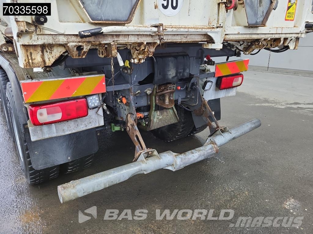 DAF CF 300 6X4 10m3 3-way topper Steel suspension Big- شاحنات قلابة