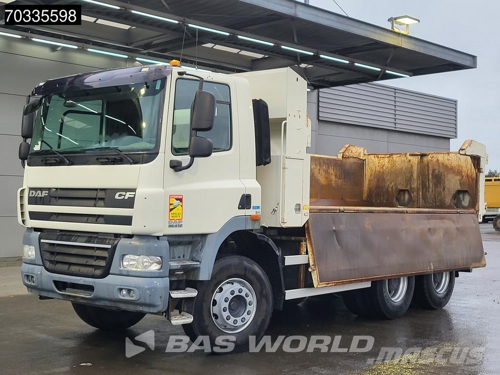 DAF CF 300 6X4 10m3 3-way topper Steel suspension Big- شاحنات قلابة