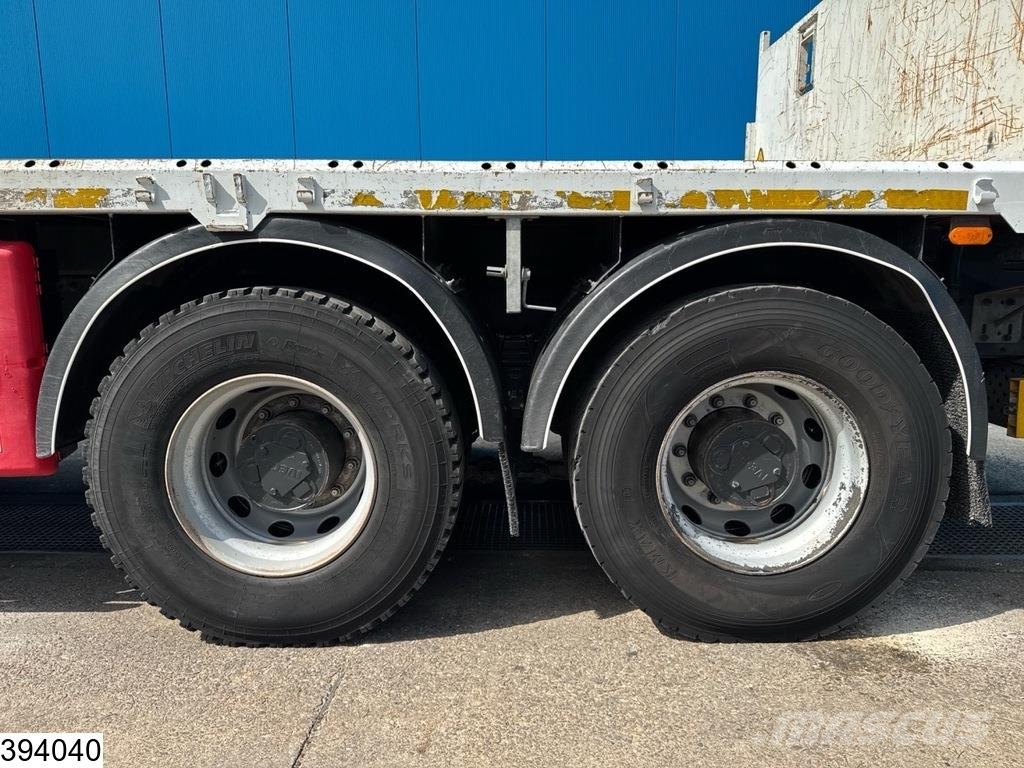 Iveco X-Way 360 6X4, EURO 6, Steel suspension, Palfinger 平板式/側卸式卡車