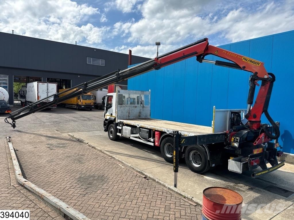 Iveco X-Way 360 6X4, EURO 6, Steel suspension, Palfinger 平板式/側卸式卡車