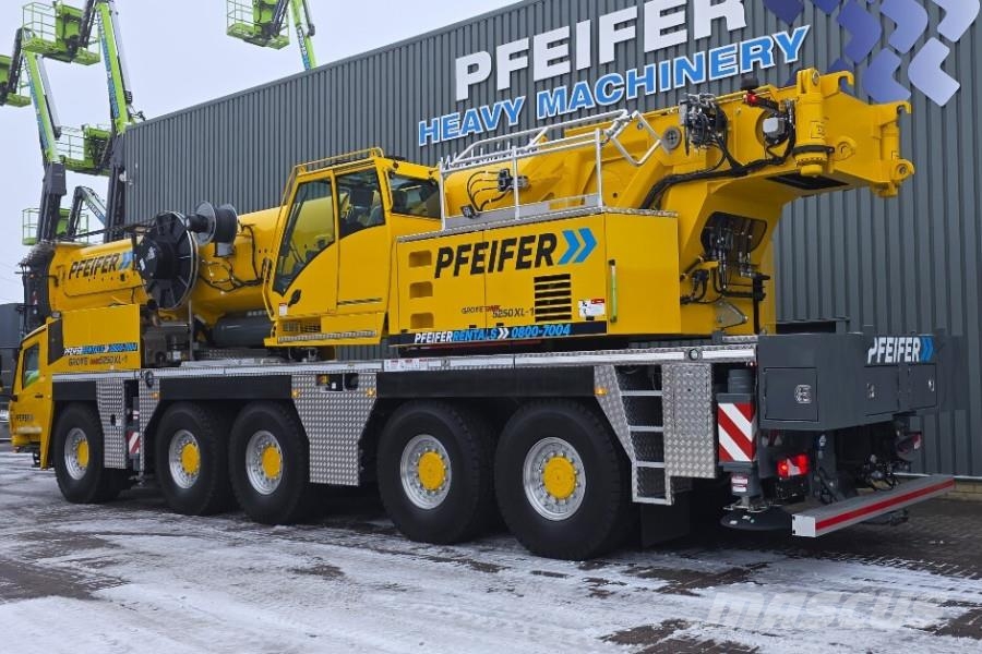 Grove GMK5250XL-1 Available For Rent, Dutch Registration رافعات صالحة لكل أنواع الطرق