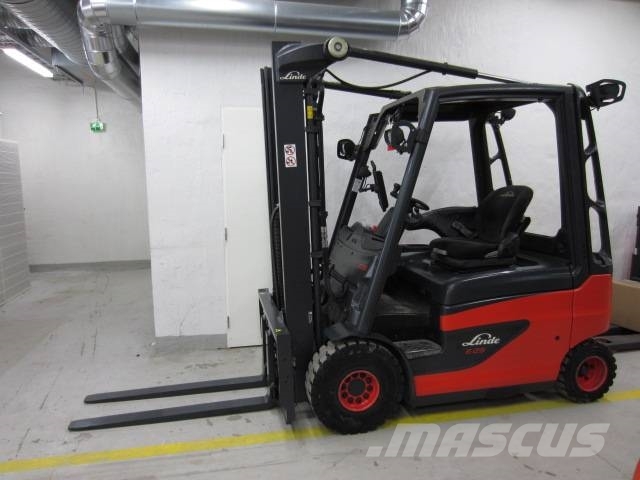 Linde E25 Elektrikli forkliftler