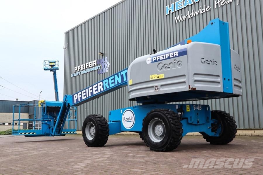 Genie S45 Valid inspection, Diesel, 4x4 Drive, 16m Worki Teleskopske podizne platforme