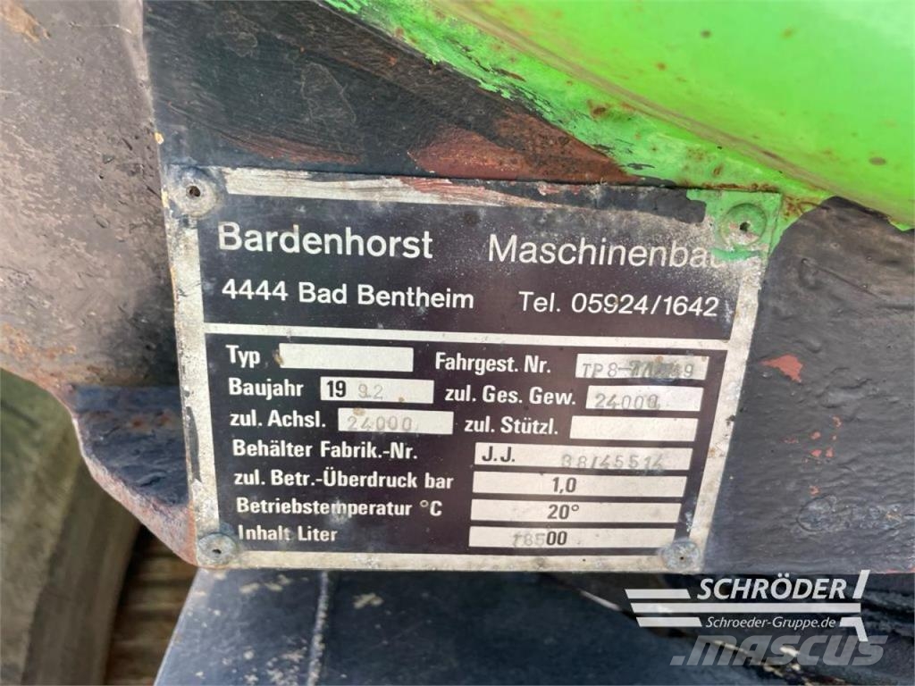 GÜLLETRANSPORTWAGEN 18500 L | DEFEKT Other fertilizing machines and accessories