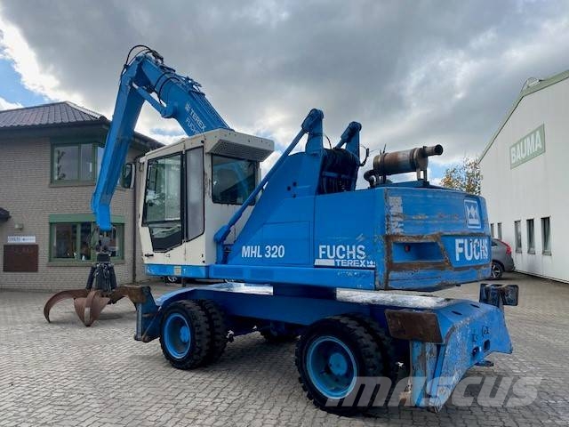 Fuchs MHL 320  ZSA, Polypgreifer (12005995) Bageri za prenos primarnih/sekundarnih sirovina