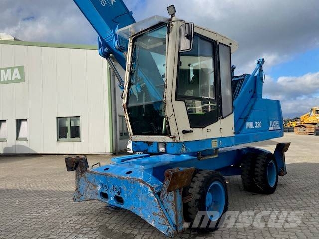 Fuchs MHL 320  ZSA, Polypgreifer (12005995) Bageri za prenos primarnih/sekundarnih sirovina
