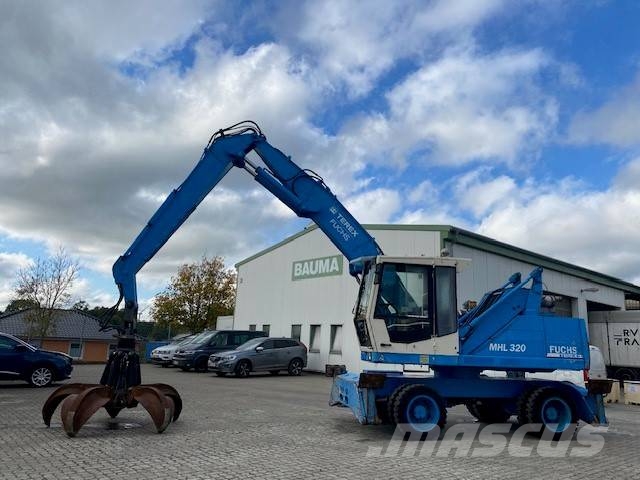 Fuchs MHL 320  ZSA, Polypgreifer (12005995) Bageri za prenos primarnih/sekundarnih sirovina