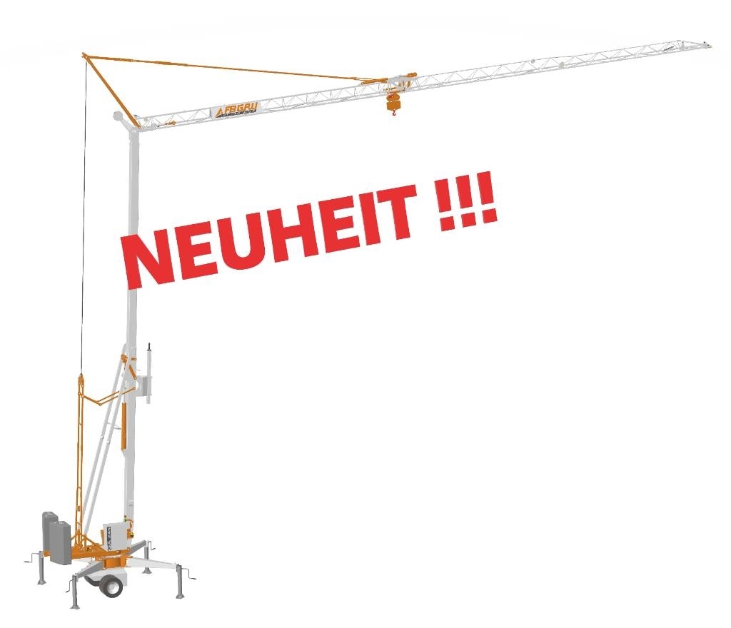 FB GRU GA 245 - Schnellbaukran - Dachdeckerkran 獨立吊掛起重機 吊車