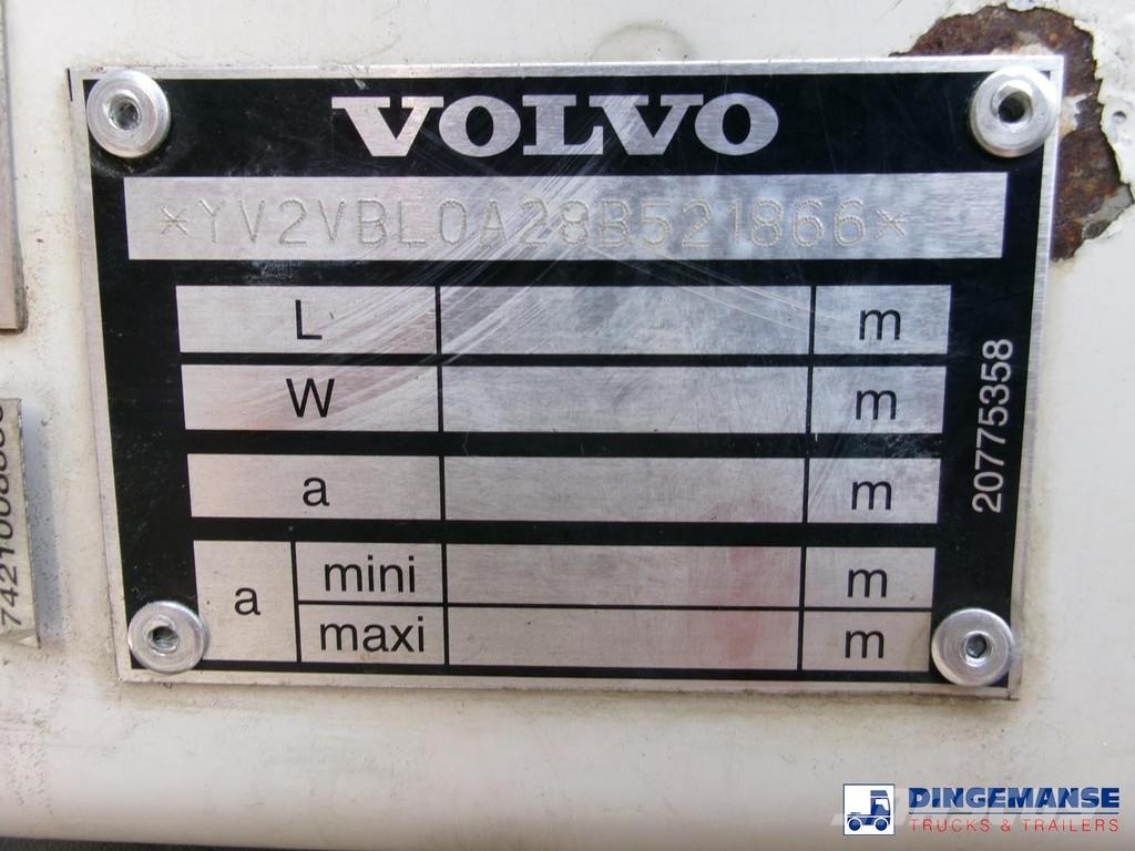 Volvo FE 280 4X2 fuel tank 13.6 m3 / 4 comp / ADR 07/07/ Camiões-cisterna