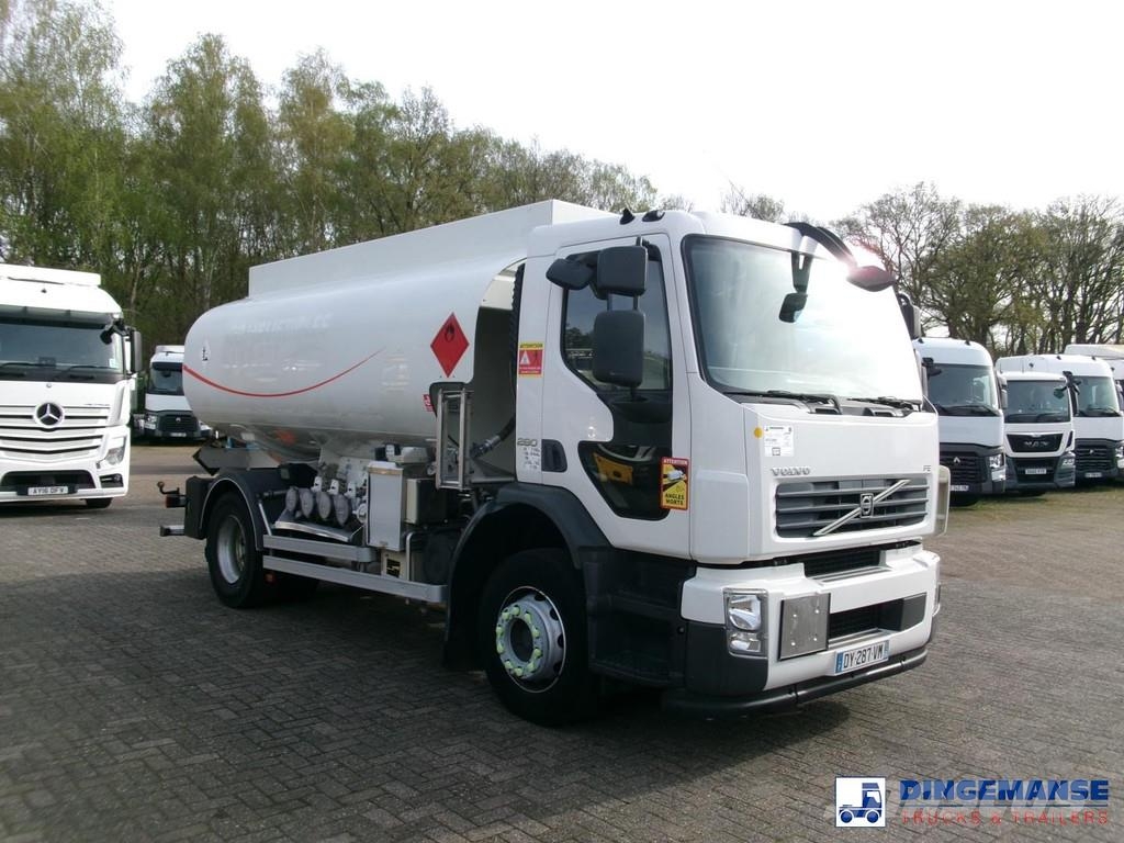 Volvo FE 280 4X2 fuel tank 13.6 m3 / 4 comp / ADR 07/07/ Camiões-cisterna