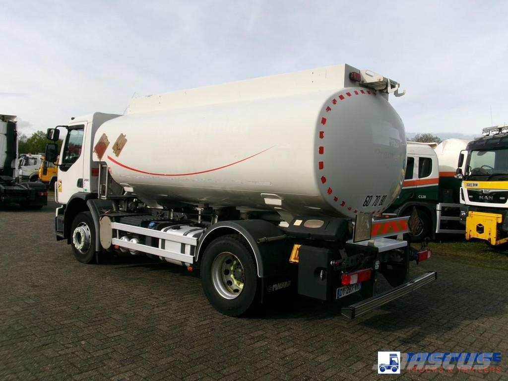Volvo FE 280 4X2 fuel tank 13.6 m3 / 4 comp / ADR 07/07/ Camiões-cisterna