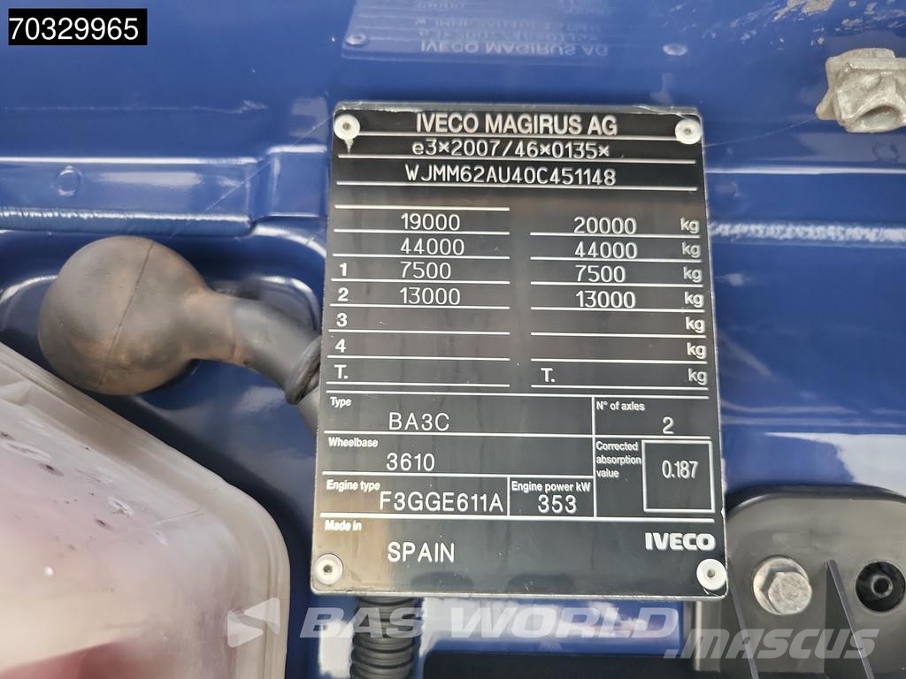 Iveco S-Way 480 4X2 Retarder ACC Naudoti vilkikai