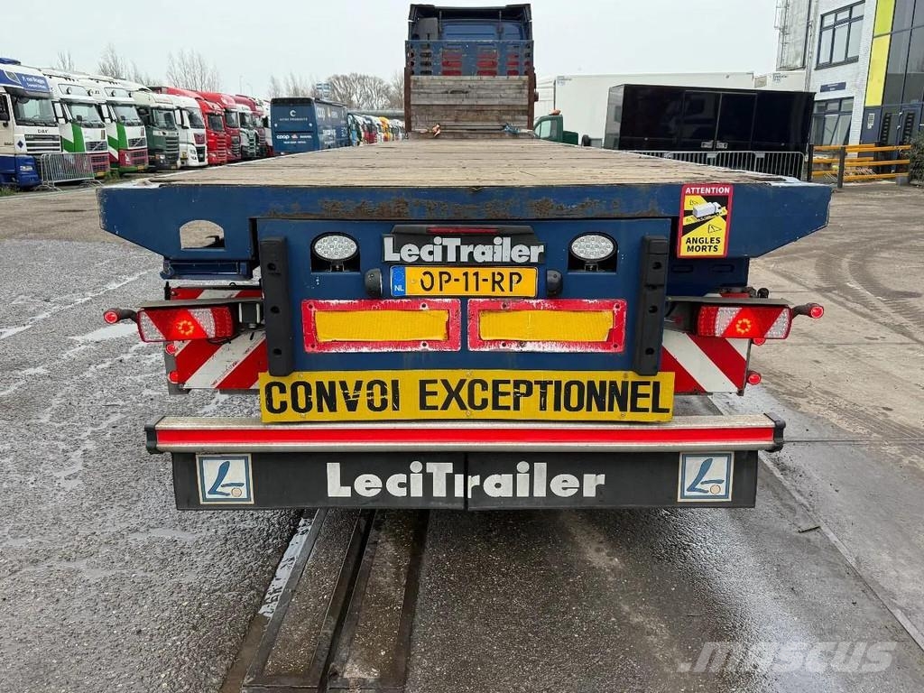 Lecitrailer 3E20 3 AXLE - SAF - DISC BRAKES Poluprikolice sa otvorenim sandukom