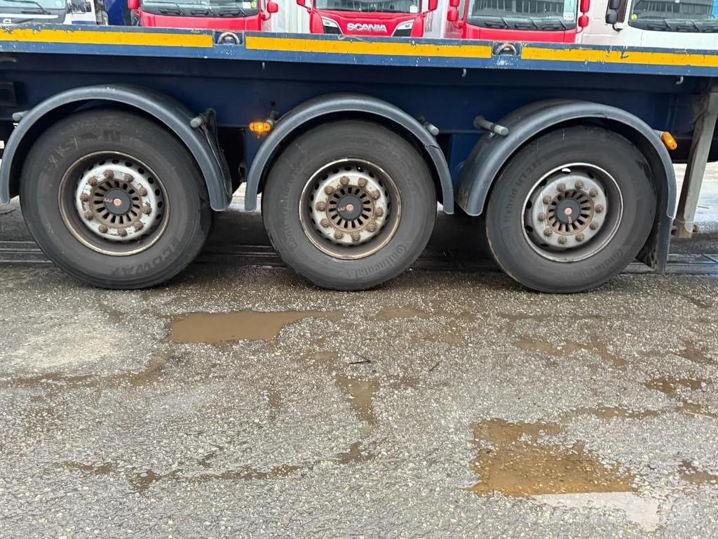 Lecitrailer 3E20 3 AXLE - SAF - DISC BRAKES Poluprikolice sa otvorenim sandukom